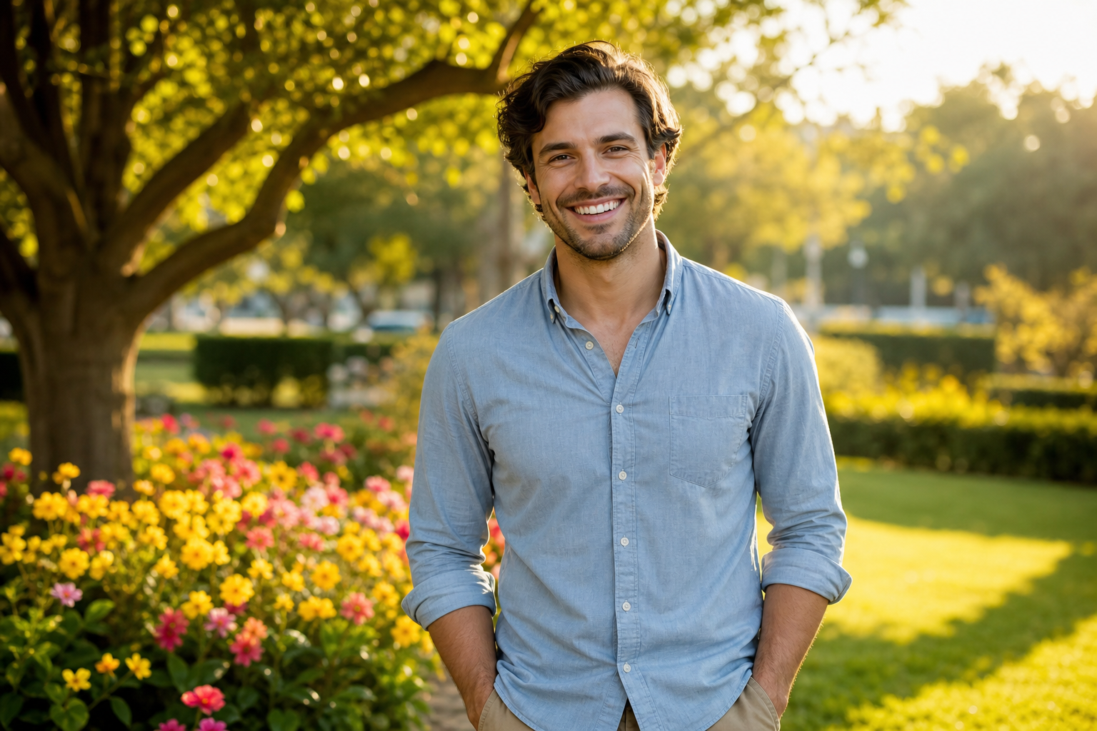 Male Happy Emotional Expression