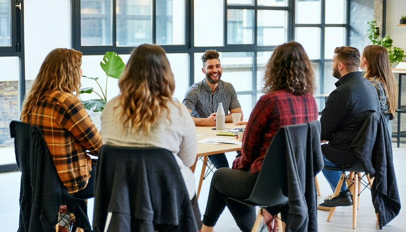 Team workshop focused on self-awareness and collaboration